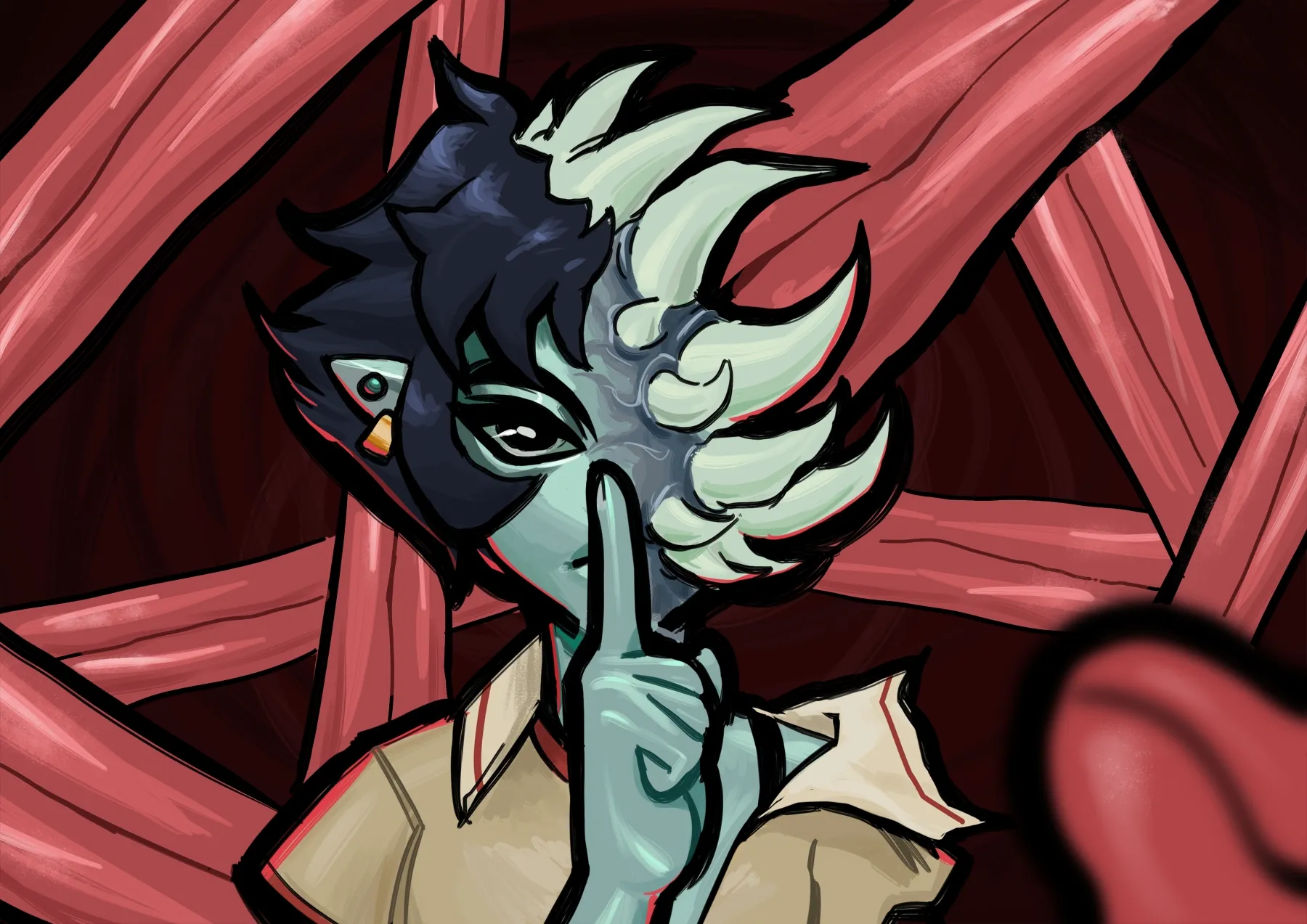 Tongue Infested Waters